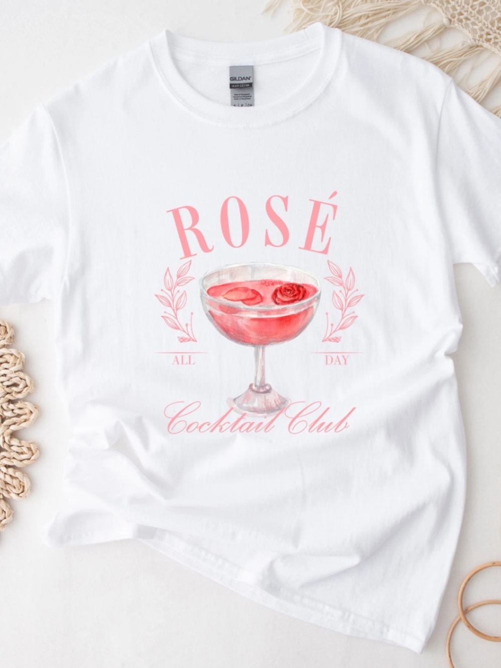 Comfort Colors Rose All Day Graphic Tee size Small